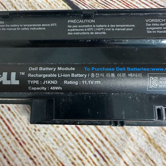 Laptop Battery J1KND for Dell Inspiron N4010 N4110 N5010 N5050 N5110 N7010 N7110 - Picture 2 of 3
